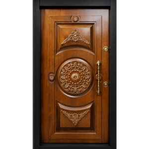 درب چوبی ضدسرقت - کد B 107