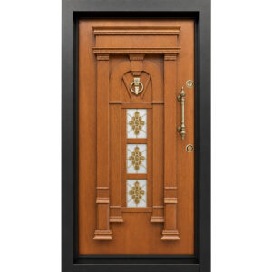 درب چوبی ضدسرقت – کد B 112
